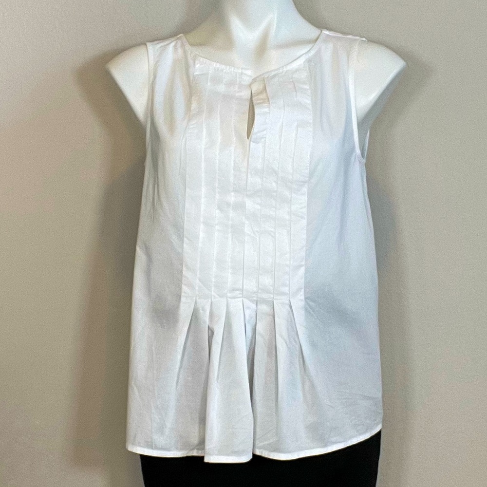 Gap Sleeveless Tank Blouse White Size XS / S - Picture 1 of 7